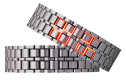 Faceless LED Watch