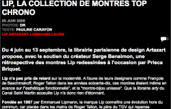 ARTICLES #Horlogerie Editer L’extra luxe version Jaeger-LeCoultre  Tout amoureux d’horlogerie se doit d’avoir dans sa collection une Jaeger-LeCoultre. Certes… mais il y a Jaeger et Jaeger…  Nous vous présentons aujourd’hui 3 magnifiques modèles de très haut calibre : Hybris Mechanica Grande Sonnerie / Reverso Tryptique hybris Mechanica / Gyrotourbillon hybris Mechanica.  Si des termes comme : affichage de l’année bissextile, réserve de puissance moteur ou bien même inertie bloc d’ajustement ne vous font pas peur et que votre portefeuille vous le permet, n’hésitez pas !  Et, dans une frénésie compulsive d’achat nous ne pouvons que vous conseiller la plus grande malle « coffre fort » pour montres jamais conçue pour particuliers. Lire la suite…  Editer All Black Bike par Hublot  Nous commençons la semaine sur les chapeaux de roues, après ce weekend passé au salon Under Le Louvre.  Cet hivers peut être avez vous aperçu sur les pistes enneigées les skis « All Black » designés par Hublot, cet été en période du Tour de France, Hublot nous dévoile son dernier « jouet » : le All Black Bike, ce qui fait d’Hublot un spécialiste des produits « All Black« . Lire la suite…  Editer La Cartier Santos change de peau  La fameuse marque horlogère Cartier propose une nouvelle version encore plus virile de son modèle Santos 100 en utilisant, pour la toute première fois, un revêtement exclusif  « ADLC » : mélange d’hydrogène et de carbone. Cette technique utilisée dans l’aérospatiale et l’armement permet d’habiller l’acier de ces montres d’un « camouflage » noir insensible à l’usure et extrêmement résistant aux chocs. Lire la suite…  Editer RM011 Doux  Nous voulions être les premiers à vous présenter cette montre d’exception, et oui une de plus, qui sera éditée seulement à 11 exemplaires. C’est l’association de 2 grands noms du monde horloger, Richard Mille et de Richard Doux, joaillier de père en fils et passionné des nouveaux matériaux « high-tech » servant à fabriquer les montres de style R.Mille, Hautlence, Hublot, MB&F.  Cette nouvelle RM011 Doux est destinée à une clientèle très pointue et désireuse de détenir une pièce d’exception et quasi unique. Nouveau boitier finition noire DLC, lunette intérieure verte, indicateur de date vert ; Le ton est donné, noir avec des nuances vertes.  Les premières pièces seront disponibles en exclusivité à partir du mois de Juin 2009 à la bijouterie Doux de Saint Tropez et en Décembre 2009 dans celle de Courchevel, ce sont les 2 seuls points de vente prévus pour cette Richard Mille RM011 Doux.  Editer Lip & Les Rhabilleurs sur Libération Next