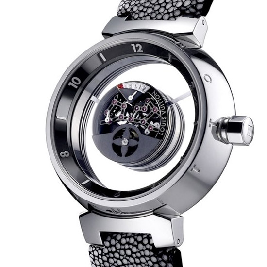 louis vuitton tambour mysterieuse platinum