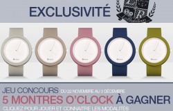 Montres O’clock : le jeu concours