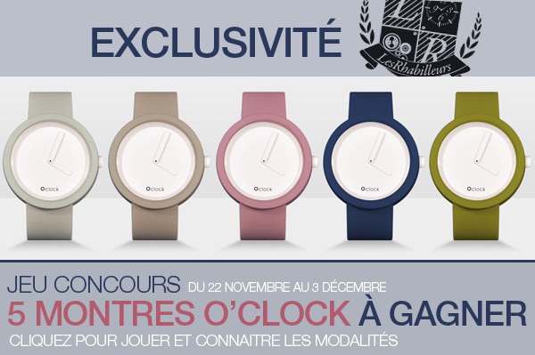 Montres O’clock : le jeu concours