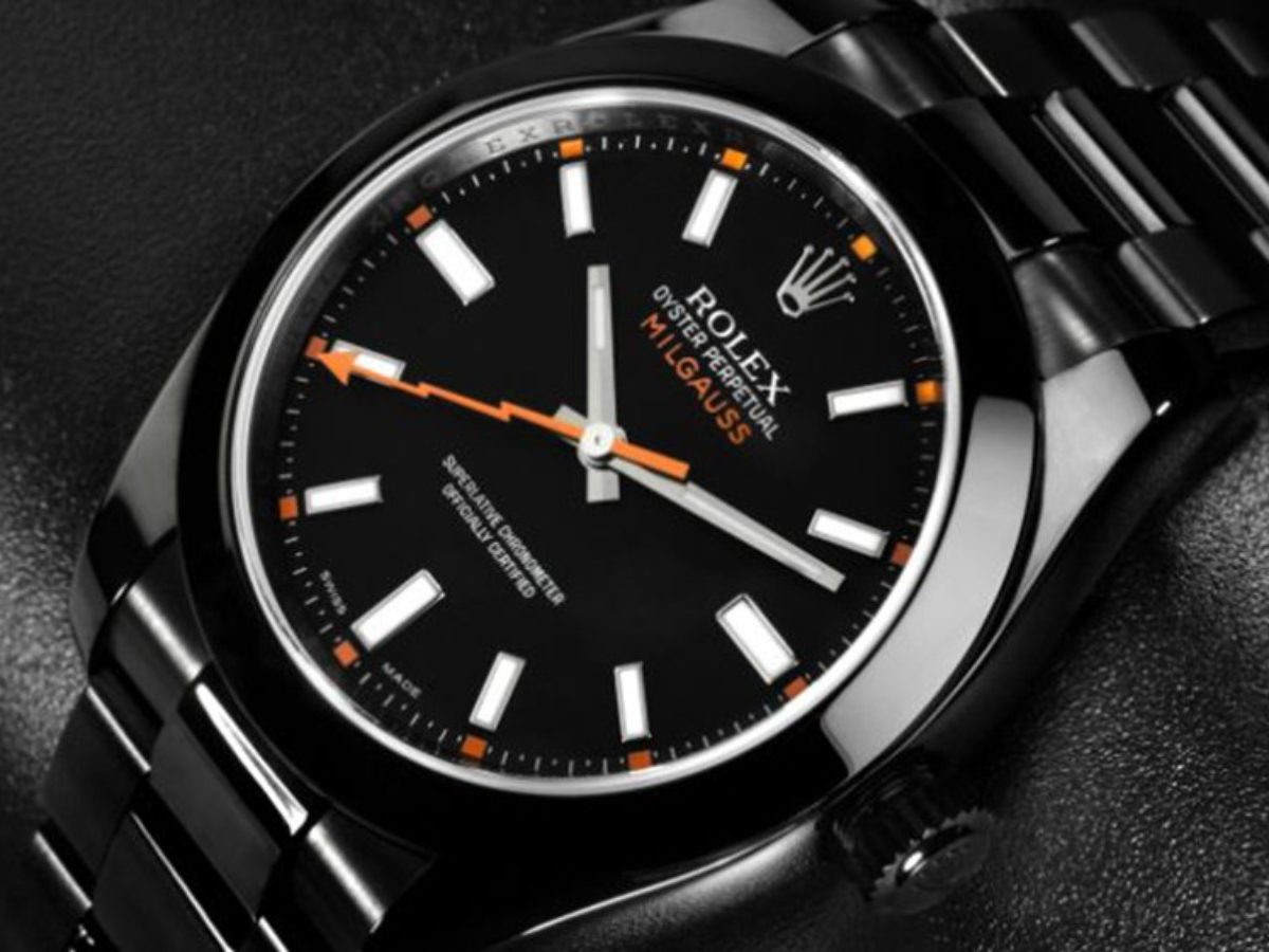 Rolex Bamford - Rolex noire Rhabillée par Bamford