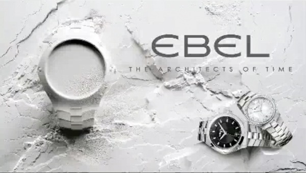 Exclu campagne publicitaire EBEL : les architects du temps