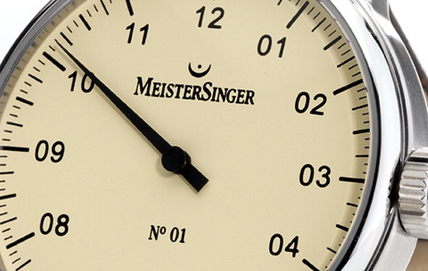 MEISTERSINGER, la crème de la lecture de l’heure par mono-aiguille !