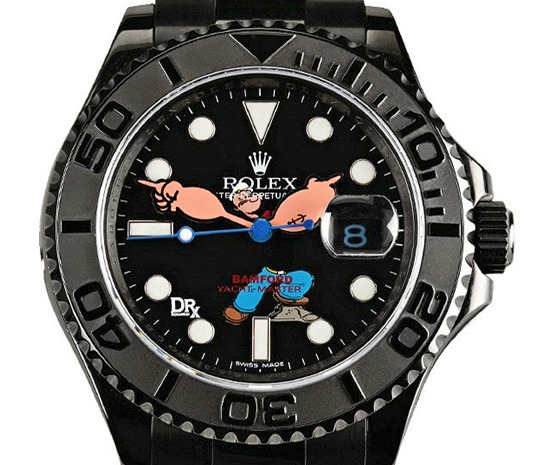 Rolex Yachmaster Popeye by Bamford