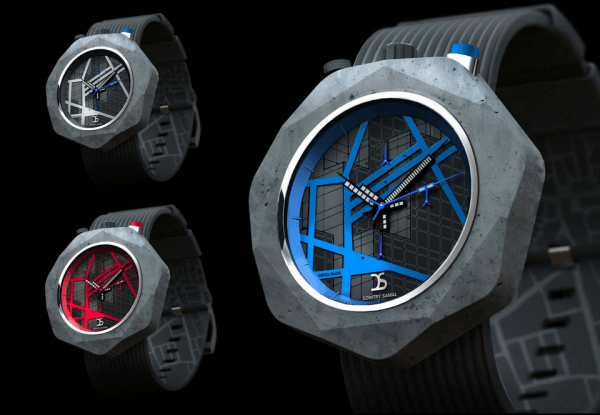 Une montre en béton ciré par Dzmitry Samal – Concrete watch
