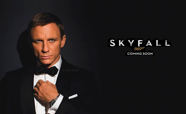 James Bond Skyfall featuring Omega Seamaster en images