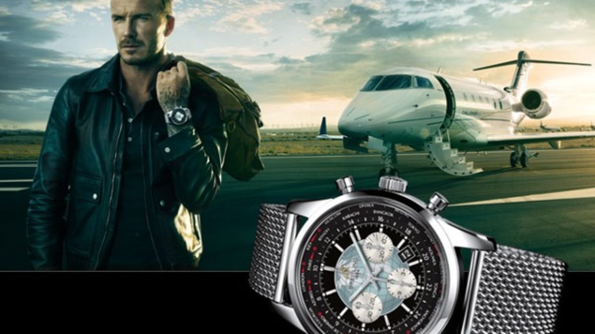 David beckham breitling watch sale