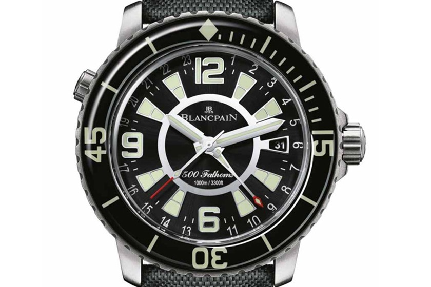 Une Blancpain Fifty Fathoms dans les grandes profondeurs