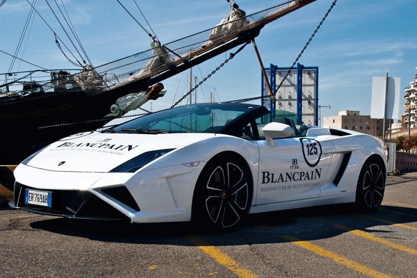 Lamborghini Grande Giro avec Blancpain