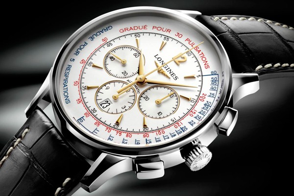 Longines Chronographe Asthmomètre Pulsomètre