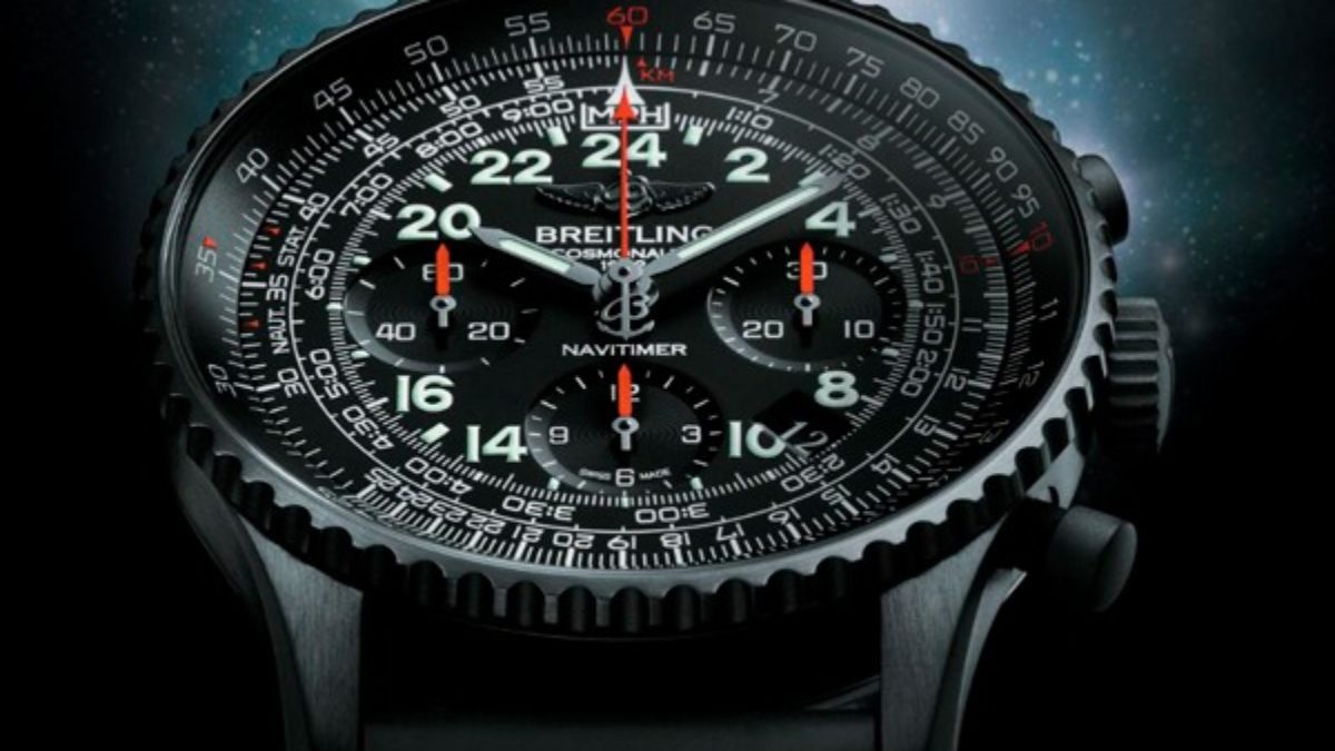Montre Breitling Navitimer Cosmonaute Blacksteel en édition limitée