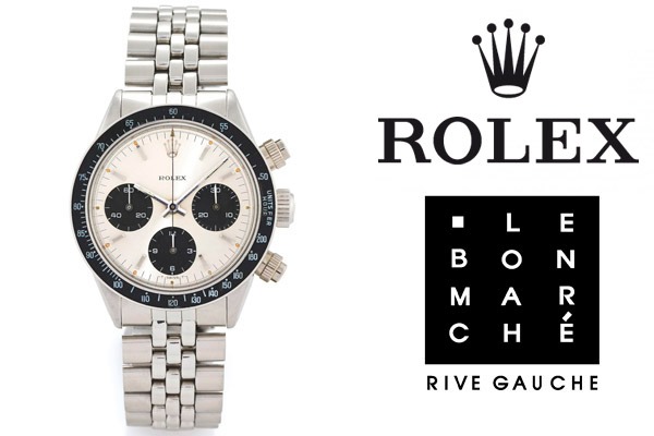 L’histoire de la Rolex Daytona exposée au Bon Marché