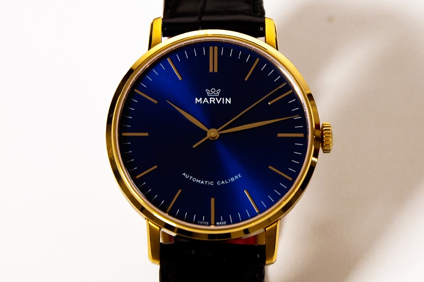 Test : Marvin Origin Automatique Cadran Bleu