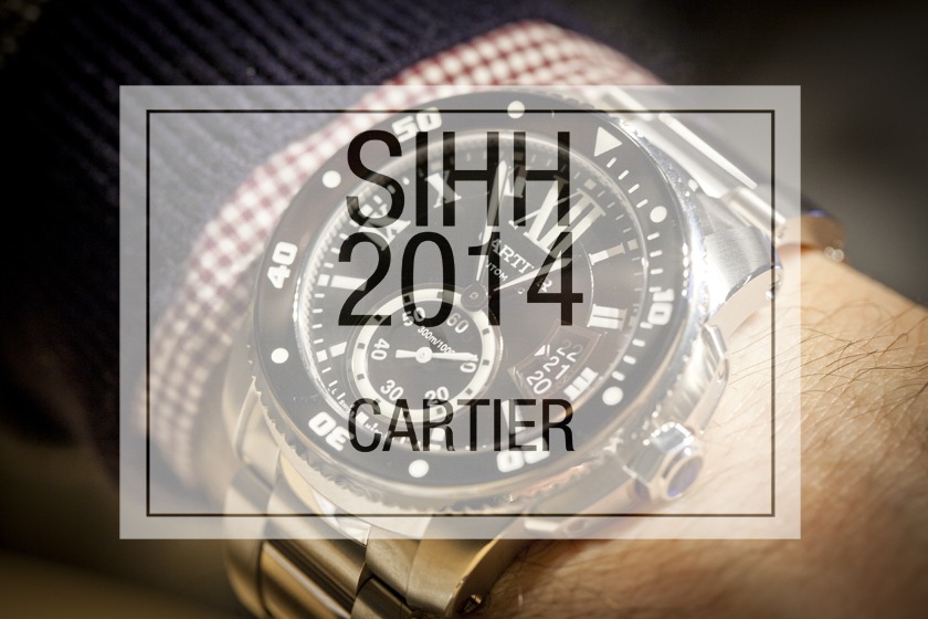 Les nouveautés Cartier du SIHH 2014