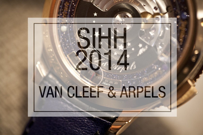Les nouveautés Van Cleef & Arpels du SIHH 2014