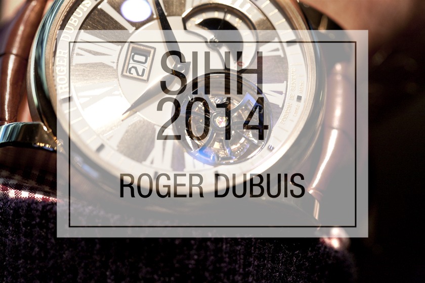 Les nouveautés Roger Dubuis du SIHH 2014