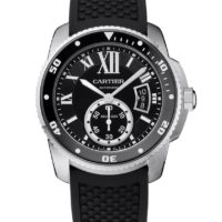 montre cartier calibre diver acier