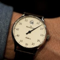 Meistersinger Salthora Cadran Ivoire