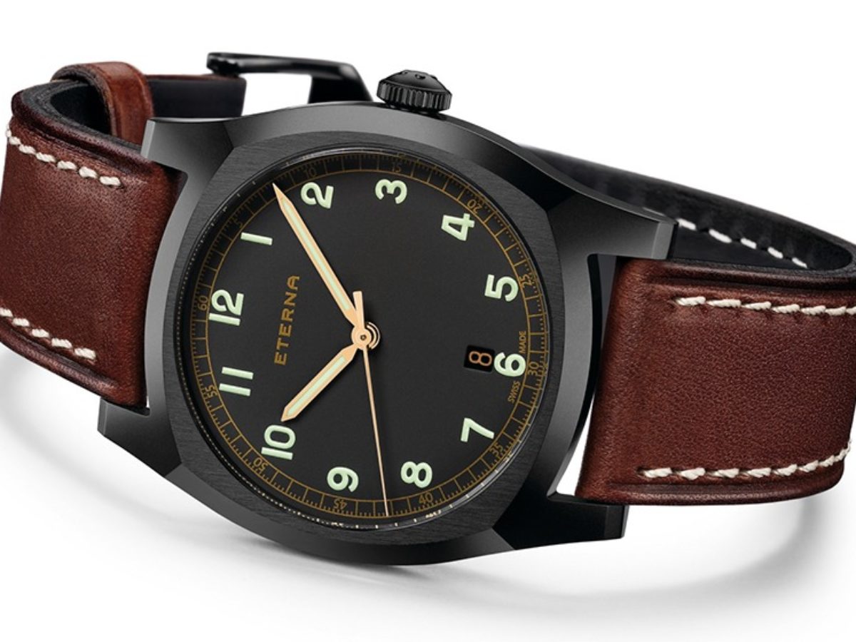 Mouvement Mécanique Pour Montre Homme Eterna - Largeur De Bracelet 18 Mm, Occasion
