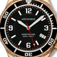 Archimede Sporttaucher Bronze Cadran Noir