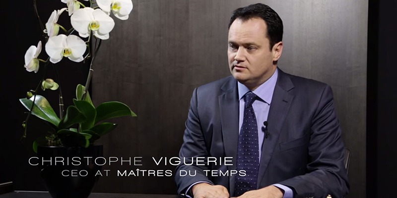 Interview de Christophe Viguerie CEO des Maîtres du Temps pour EKSO Watches Gallery