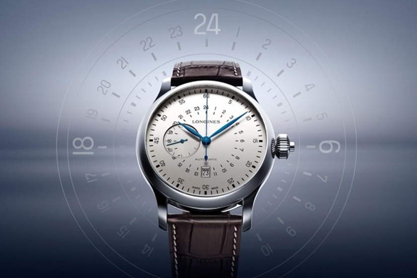 The Longines Twenty-Four Hours Single Push-Piece Chronograph