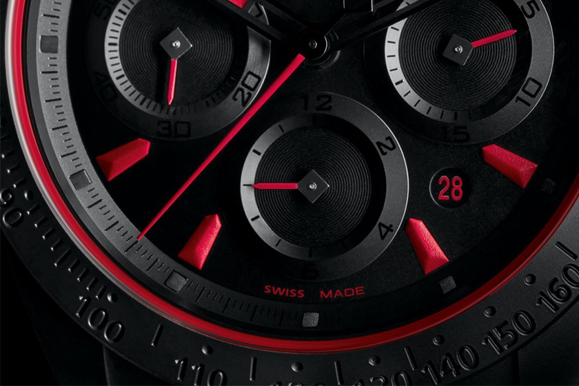 En rouge et noir : sélection de montres by Les Rhabilleurs !