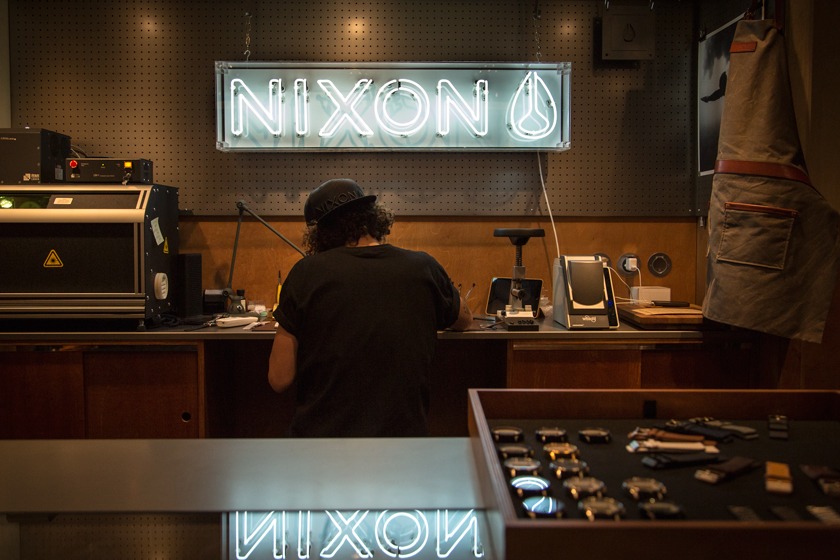 Atelier Customisation NIXON Paris