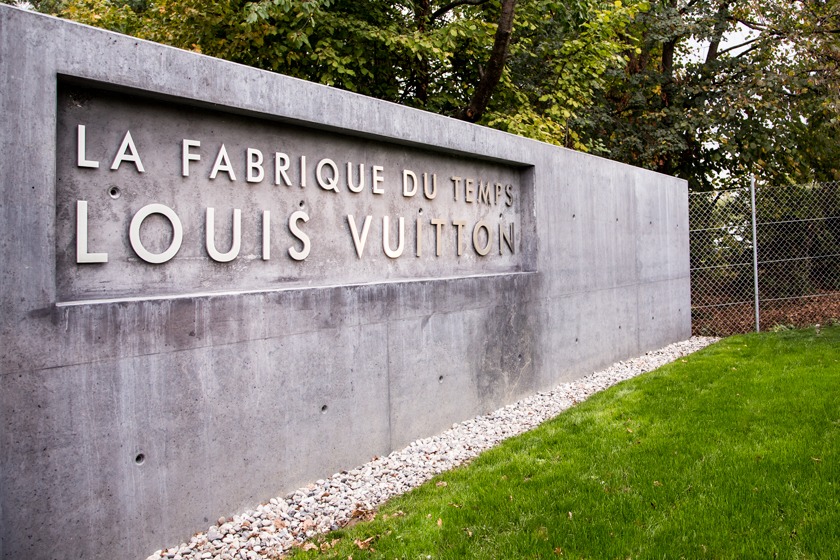 La Fabrique du Temps Louis Vuitton Devanture