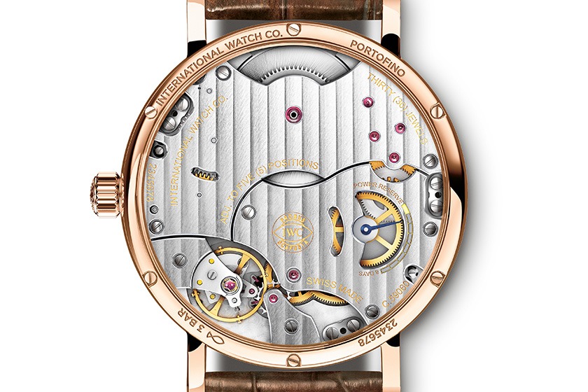 IWC - Portofino Remontage Manuel Pur Classique Mouvement