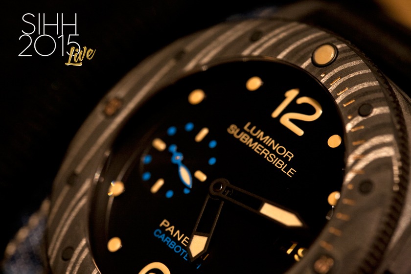 SIHH 2015 : Panerai – Luminor Carbotech, Luminor Titanio et Radiomir Firenze