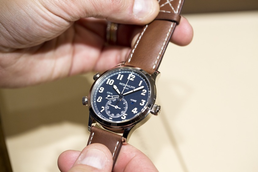 Baselworld 2015 : Patek Philippe s’envole dans les airs avec sa Pilot Travel Time