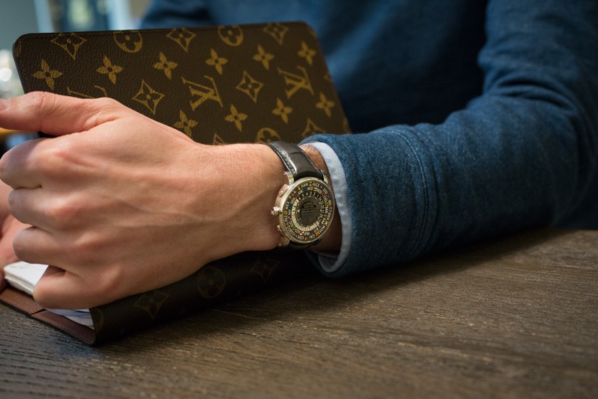 Louis Vuitton Escale Timezone wristshot