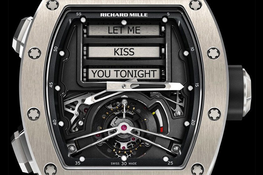 Richard Mille RM 69 Erotic Tourbillon : You just made my day !