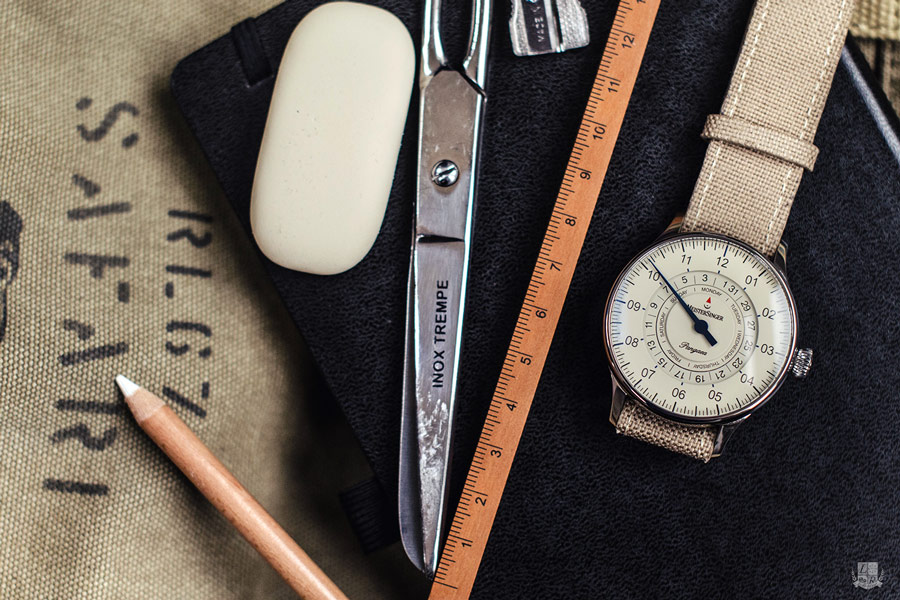 MeisterSinger Pangaea Day Date Ivory : Ce look « Rétro » qu’on aime tant