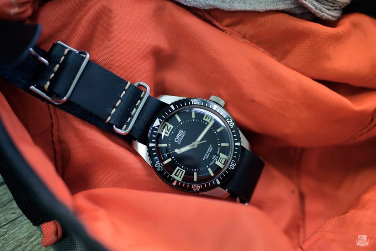 Bracelet Caoutchouc Noir Original Pour Montre ORIS Diver Sixty Five 40mm & 42mm - Neuf Avec étiquette