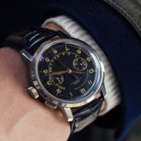 Vulcain 50's Presidents' Chronograph Heritage - wrist