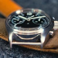 CWC 1970 Chronograph - focus plexi