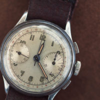 Chronographe Bi-compax circa 1950