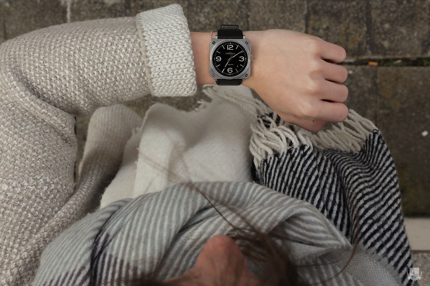 Bell & Ross BRS Officier Black Automatique - 39mm
