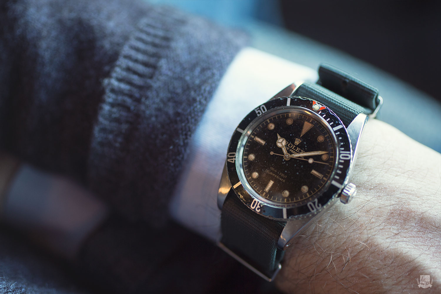 Vintage Rolex Submariner 6536 - wrist