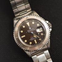 Rolex vintage Red Submariner Ghost Bezel