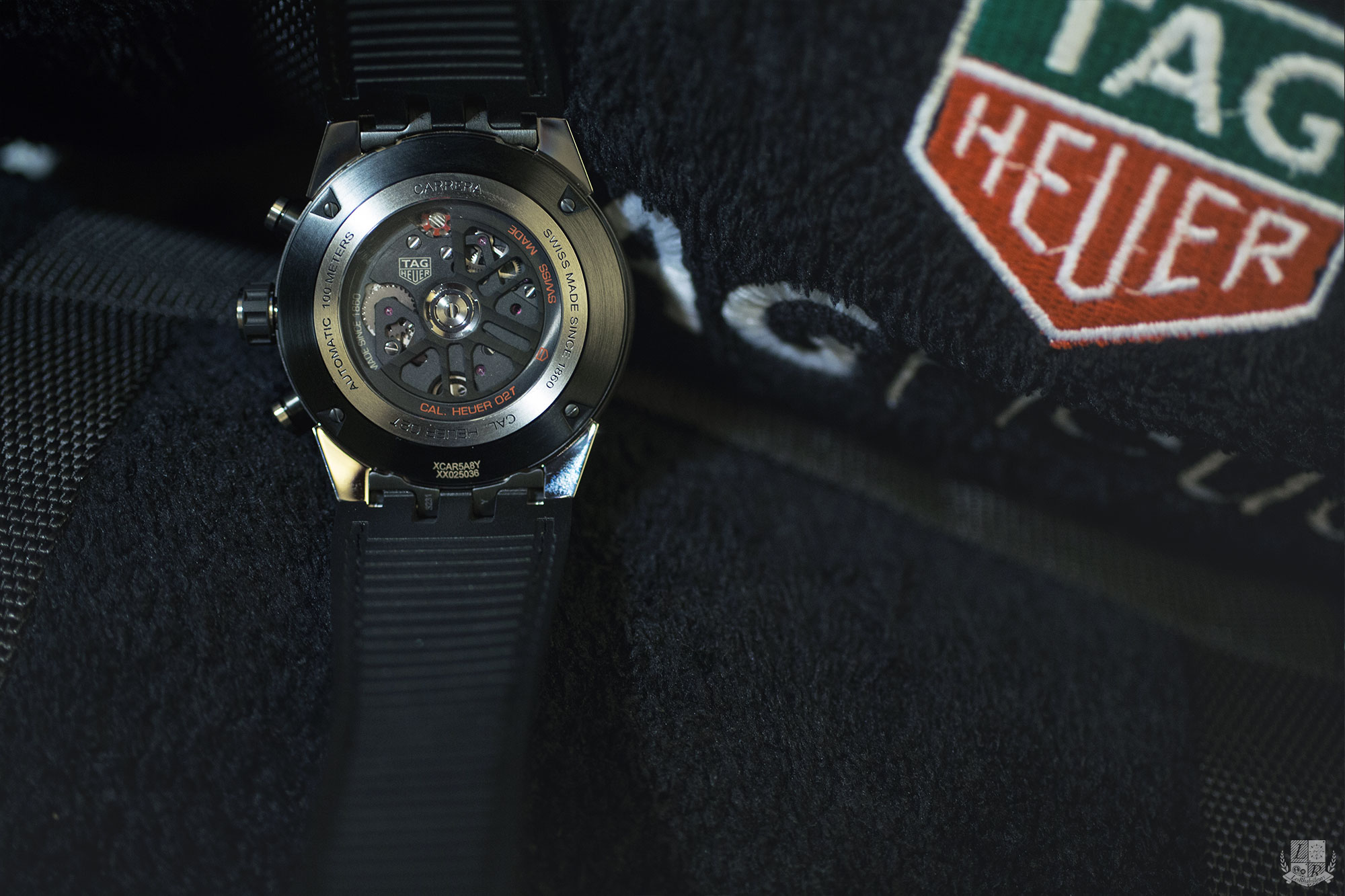 TAG Heuer Carrera Heuer-02T - fond de boîte