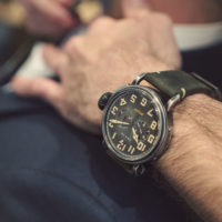 Zenith Heritage Cafe Racer - wrist