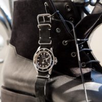 Maison Mauban - Blitz boots x Tudor Submariner