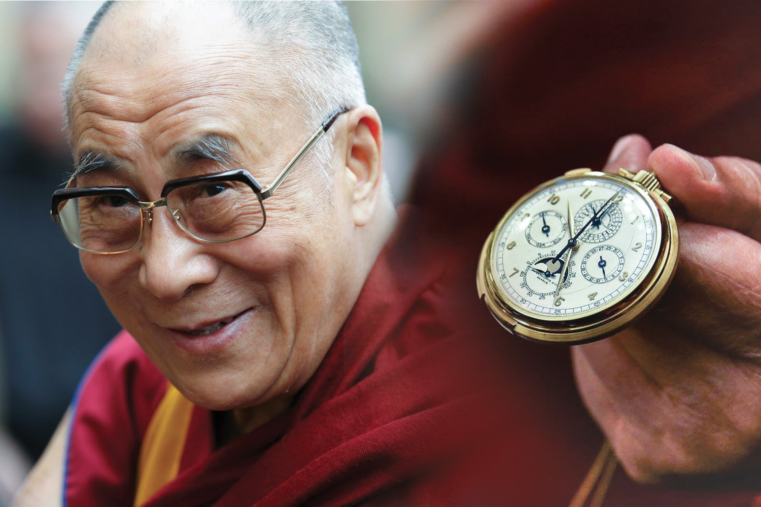 Une humilité couronnée : La passion horlogère du Dalaï Lama