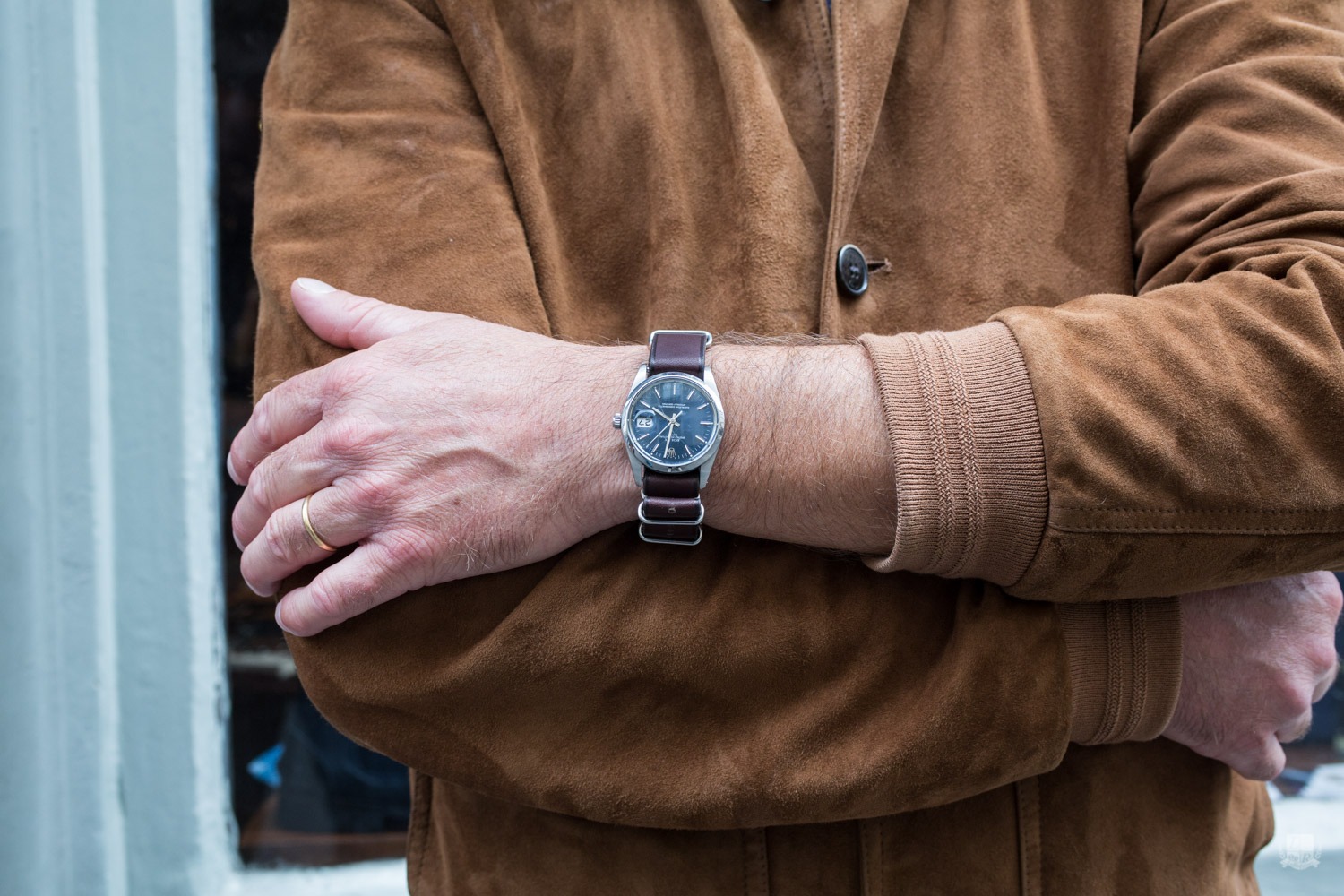 Bracelet Nato en cuir - Joseph Bonnie