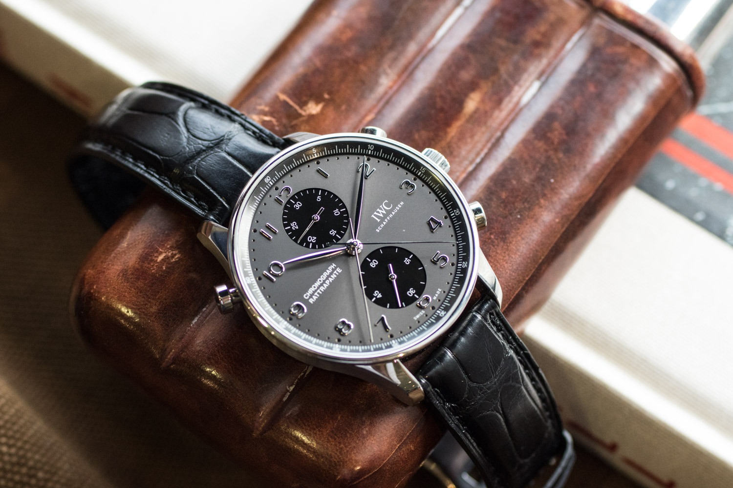 IWC Portugaise - Chronographe Rattrapante - Rue de la Paix Limited Edition