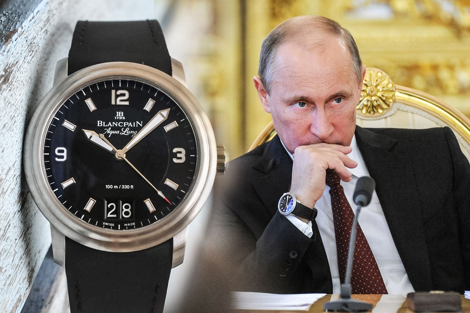 Vladimir Poutine : les montres ont remplacé la faucille